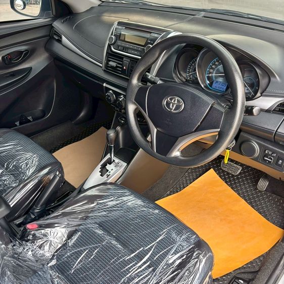 Toyota Vios 2016 1.5 E Sedan เบนซิน ไม่ติดแก๊ส เกียร์อัตโนมัติ เทา รูปที่ 4