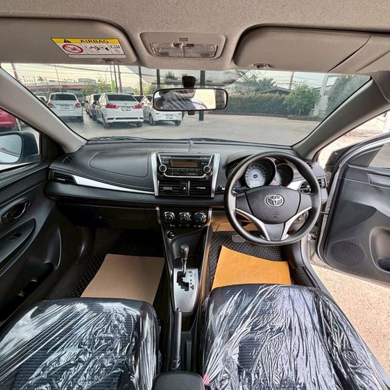 Toyota Vios 2016 1.5 E Sedan เบนซิน ไม่ติดแก๊ส เกียร์อัตโนมัติ เทา รูปที่ 3