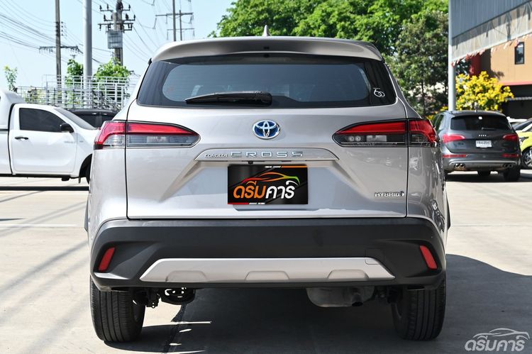Toyota Corolla Cross 2022 1.8 Hybrid Smart Utility-car ไฮบริด ไม่ติดแก๊ส เกียร์อัตโนมัติ เทา รูปที่ 4
