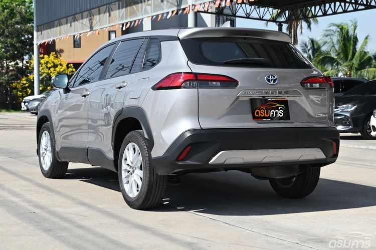 Toyota Corolla Cross 2022 1.8 Hybrid Smart Utility-car ไฮบริด ไม่ติดแก๊ส เกียร์อัตโนมัติ เทา รูปที่ 3