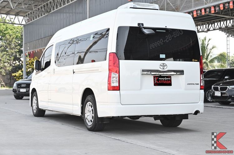 Toyota Commuter 2020 2.8 Van ดีเซล ไม่ติดแก๊ส เกียร์อัตโนมัติ ขาว รูปที่ 3