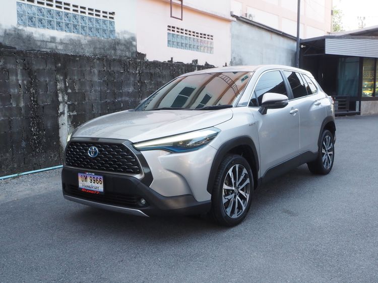 Toyota Corolla Cross 2023 1.8 Hybrid Premium Utility-car ไฮบริด ไม่ติดแก๊ส เกียร์อัตโนมัติ เทา รูปที่ 2