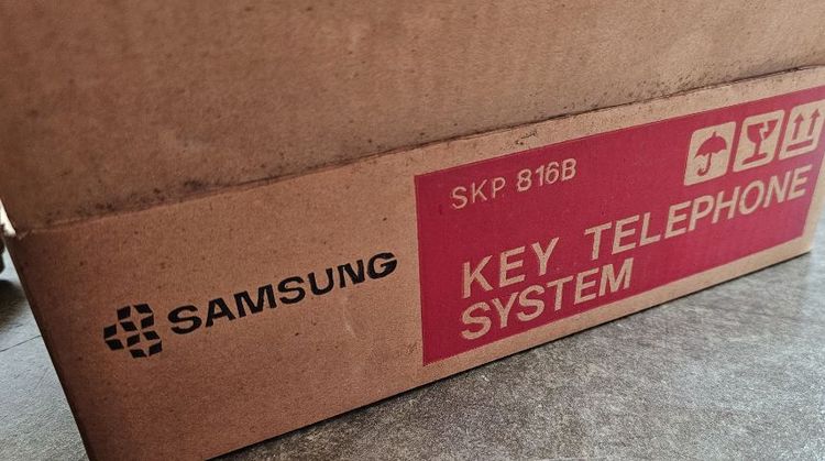 โทรศัพท์บ้าน โทรศัพท์ออฟฟิศ Samsung รุ่น SKP816B ของแท้ ซัมซุง คลาสสิค งานเก่าเกือบ 40 ปี ยังใช้งานได้ Telephone System มือสอง สภาพดี รูปที่ 6