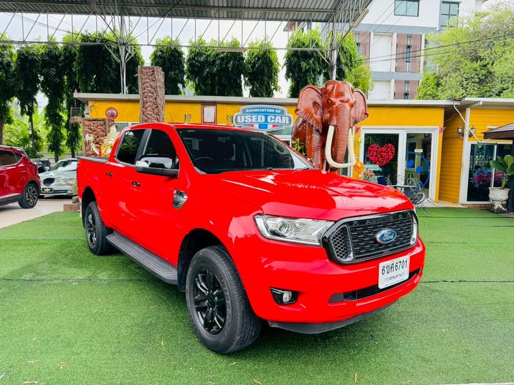 Ford Ranger 2022 2.2 Hi-Rider XLT Pickup ดีเซล ไม่ติดแก๊ส เกียร์อัตโนมัติ แดง รูปที่ 4