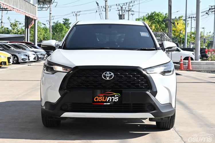 Toyota Corolla Cross 2022 1.8 Sport Utility-car เบนซิน ไม่ติดแก๊ส เกียร์อัตโนมัติ ขาว รูปที่ 2