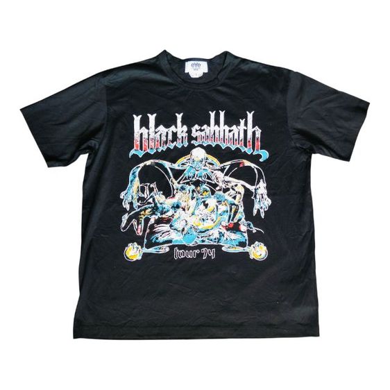 ขอขายเสื้อยืดแบรนด์ Junya Watanabe comme des Garson.จากวง black Sabbath.eye แท้ made in Japan size S ขนาดหน้าอก 22.5นิ้ว.ความยาว 27นิ้ว. รูปที่ 3