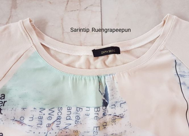 เสื้อ ZAPA BASIC อก 38" รูปที่ 2