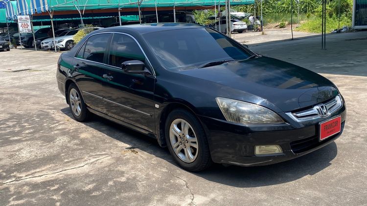 Honda Accord 2007 2.4 EL i-VTEC Sedan เบนซิน ไม่ติดแก๊ส เกียร์อัตโนมัติ ดำ รูปที่ 2