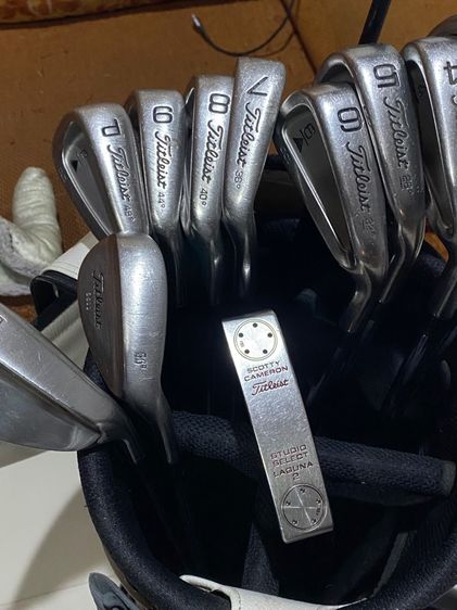ขายเหมาอุปกรณ์เล่นกอล์ฟ ยี่ห้อ Titleist DCI  ครับ ใช้งานน้อย รูปที่ 4
