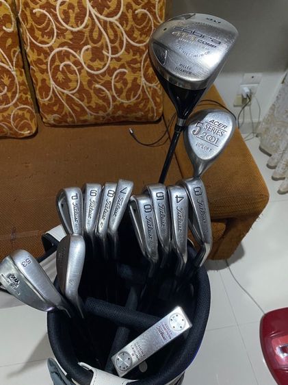 ขายเหมาอุปกรณ์เล่นกอล์ฟ ยี่ห้อ Titleist DCI  ครับ ใช้งานน้อย รูปที่ 3
