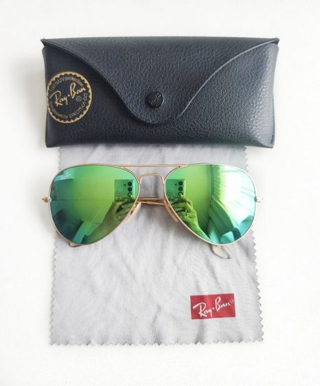  Ray-Ban Aviator  ขนาด 58 mm.
