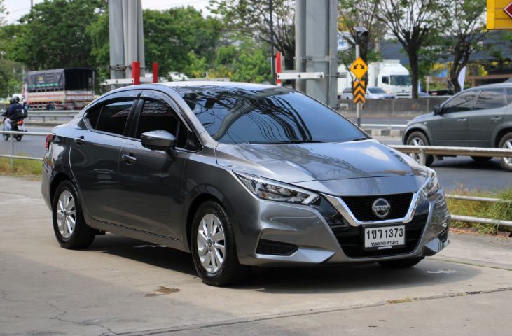 Nissan Almera 2021 1.0 V Sedan เบนซิน เกียร์อัตโนมัติ เทา รูปที่ 2