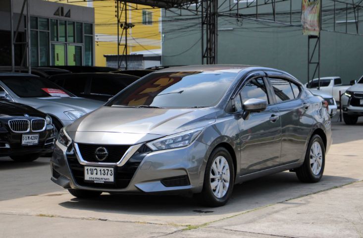 Nissan Almera 2021 1.0 V Sedan เบนซิน เกียร์อัตโนมัติ เทา รูปที่ 3