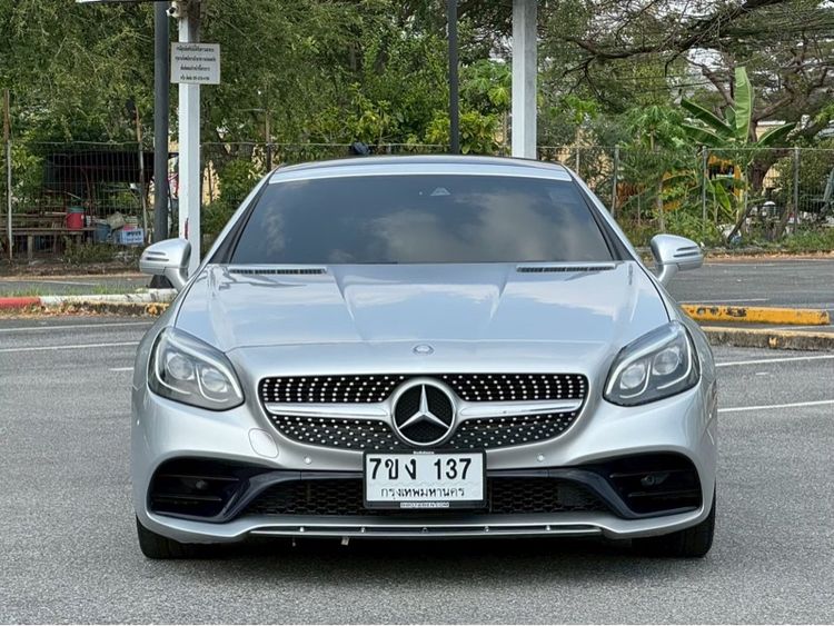 Mercedes-Benz SLC-Class 2016 SLC300 Sedan เบนซิน ไม่ติดแก๊ส เกียร์อัตโนมัติ เทา รูปที่ 3