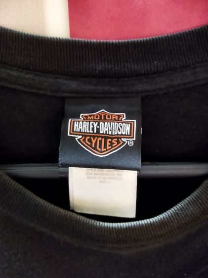เสื้อยืด vintage Harley Davidson ลายไฟปี2010 รูปที่ 11