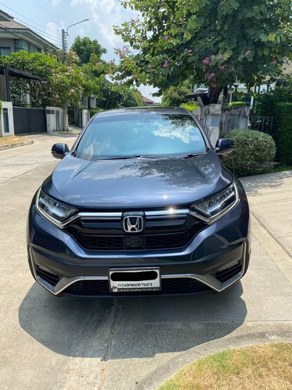 Honda CR-V 2021 2.4 EL 4WD Utility-car เบนซิน ไม่ติดแก๊ส เกียร์อัตโนมัติ น้ำเงิน