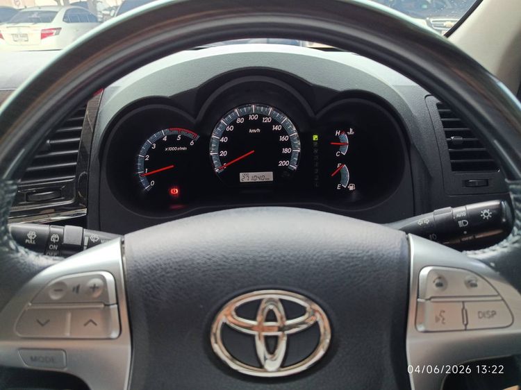 Toyota Fortuner 2015 2.5 V VNT 2WD Champ Midnight Shine Utility-car ดีเซล เกียร์อัตโนมัติ ขาว รูปที่ 3