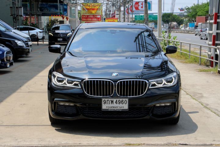 BMW Series 7 2017 730Ld Sedan ดีเซล เกียร์อัตโนมัติ ดำ รูปที่ 3