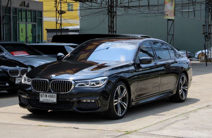 BMW Series 7 2017 730Ld Sedan ดีเซล เกียร์อัตโนมัติ ดำ รูปที่ 4