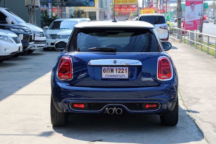 Mini COOPER 2015 2.0S Sedan เบนซิน เกียร์อัตโนมัติ น้ำเงิน รูปที่ 3