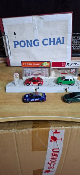 รถไฟของเล่นและชุดรางรถไฟ ขายฉากร้านค้า Tomica 