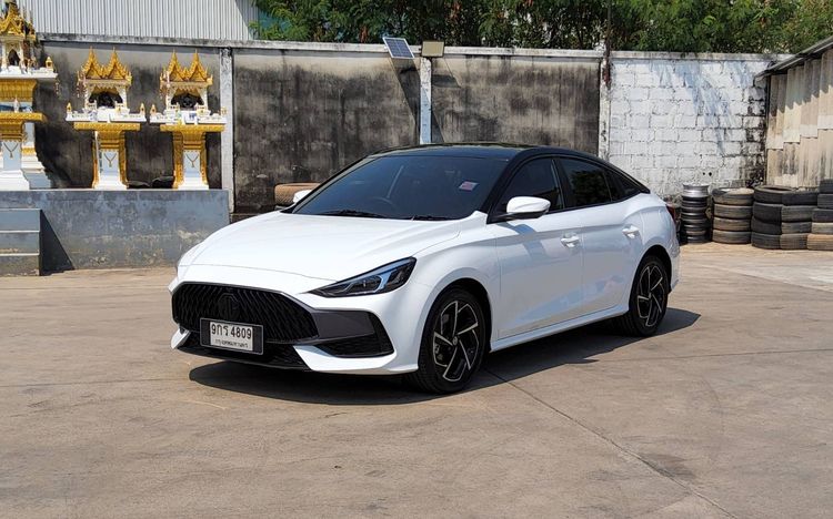 รถ MG MG5 1.5 X สี ขาว