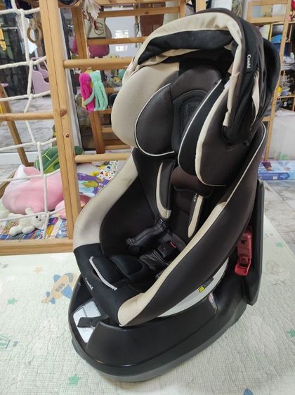 คาร์ซีท Combi รุ่น Crading360 รับน้ำหนัก 18kg หมุนได้360องศา สะดวกอุ้มออกจากรถ ปรับเอนหลายระดับ ติดตั้งด้วยระบบ ISO fix มีขาค้ำเสริม รูปที่ 5
