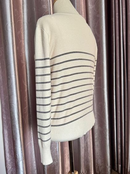 เสื้อ Cardigan แขนยาวสีครีม ผ้านุ่ม แขนยาว รูปที่ 6