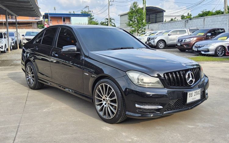 Mercedes-Benz C-Class 2014 C200 CGI Sedan เบนซิน ไม่ติดแก๊ส เกียร์อัตโนมัติ ดำ รูปที่ 3