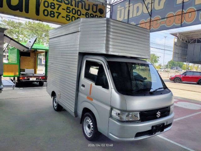 Suzuki Carry 2020 1.5 Pickup เบนซิน ไม่ติดแก๊ส เกียร์ธรรมดา บรอนซ์เงิน