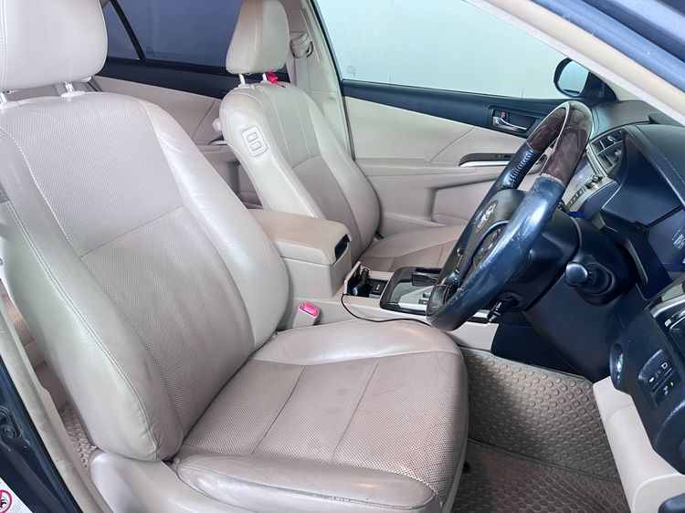Toyota Camry 2014 2.4 Hybrid Sedan ปลั๊กอินไฮบริด (PHEV) ไม่ติดแก๊ส เกียร์อัตโนมัติ เทา รูปที่ 3