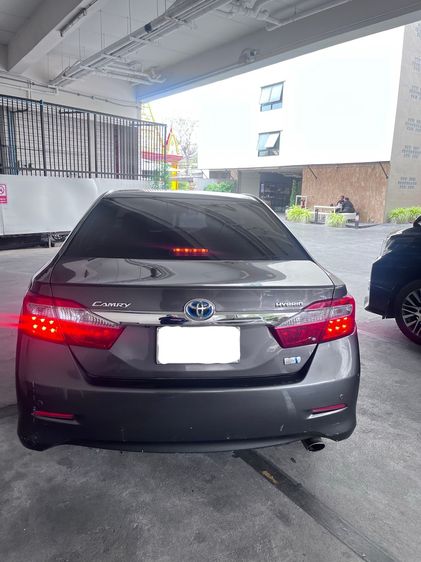Toyota Camry 2014 2.4 Hybrid Sedan ปลั๊กอินไฮบริด (PHEV) ไม่ติดแก๊ส เกียร์อัตโนมัติ เทา รูปที่ 2