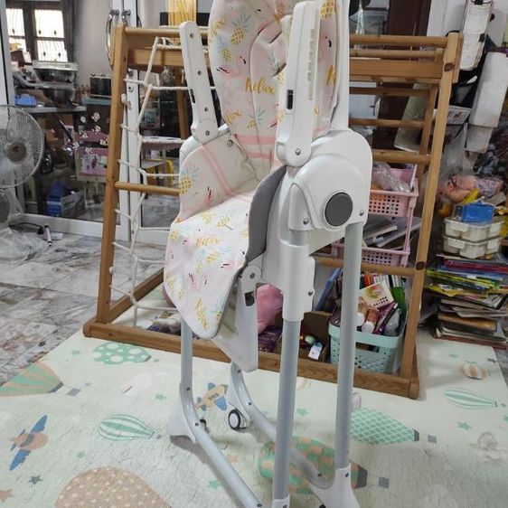 เก้าอี้กินข้าวเด็ก Baby Trend รุ่น A La Mode ปรับความสูง 6ระดับ พับเก็บได้ ขายถูก สายรัดชำรุด รูปที่ 2