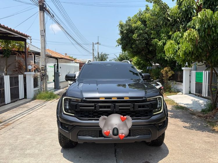 รถ Ford Ranger 2.0 Bi-Turbo Hi-Rider Wildtrak สี เทา