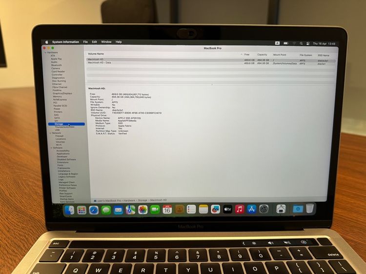 MacBook Pro M1 2020 space gray รูปที่ 14