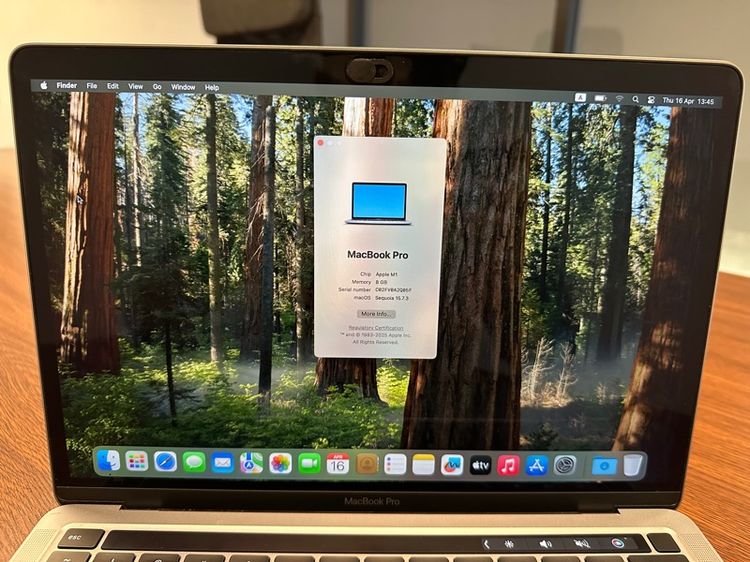 MacBook Pro M1 2020 space gray รูปที่ 7