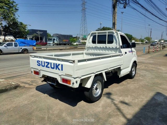 Suzuki Carry 2014 1.6 Pickup เบนซิน ไม่ติดแก๊ส เกียร์ธรรมดา ขาว รูปที่ 2