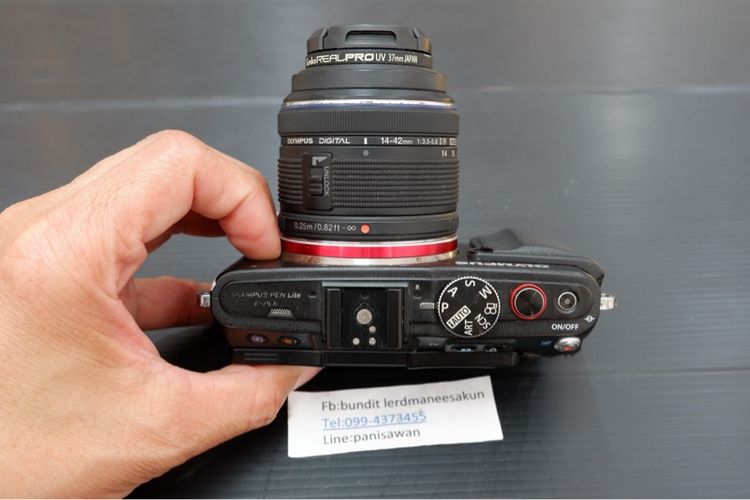 Olympus epl6 เลนส์14-42 พร้อมอุปกรณ์ใช้งานสมบูรณ์ทุกระบบ 3,200 บาท รูปที่ 6