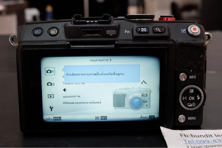 Olympus epl6 เลนส์14-42 พร้อมอุปกรณ์ใช้งานสมบูรณ์ทุกระบบ 3,200 บาท รูปที่ 13
