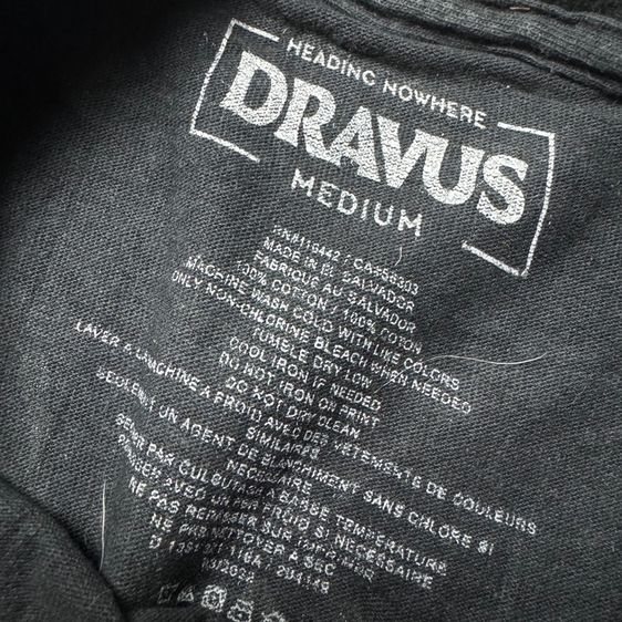 เสื้อยืด Dravus Size M รูปที่ 5