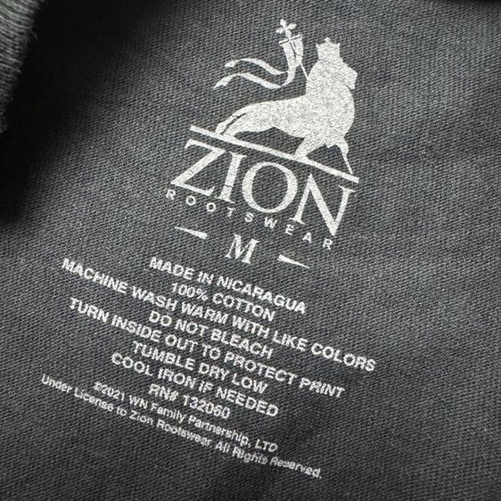 เสื้อยืด Willie Nelson by Zion Size M รูปที่ 6