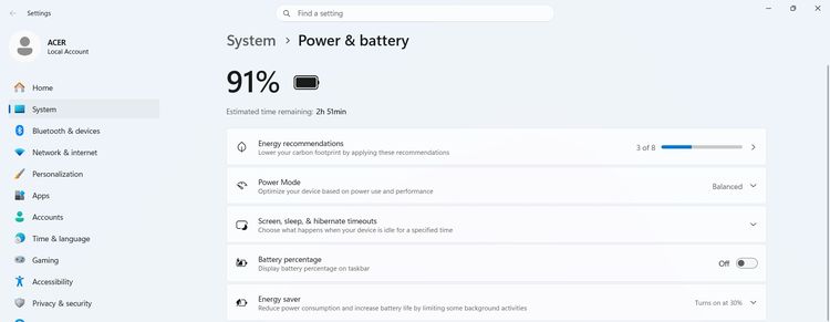 ขาย โน็ตบุ๊ค Acer TravelMate  Core i7 Gen11 Ram 8 GB  M.2 512GB แบตเก็บนานๆ วินโดว์แท้ ราคา8,700บาท รูปที่ 12
