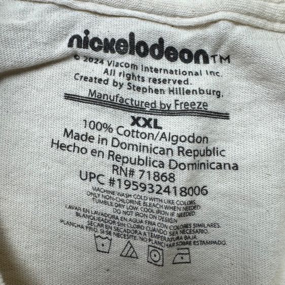 เสื้อยืด Nickelodeon Size XXL รูปที่ 5