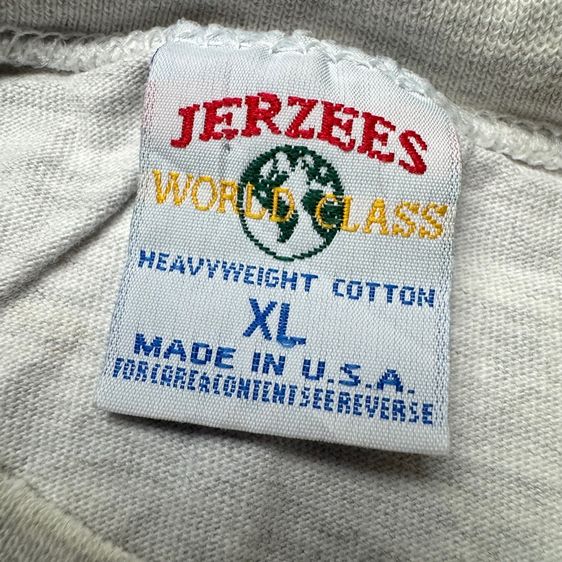 เสื้อยืด 90s Jerzees​ made in USA Size XL​ รูปที่ 2