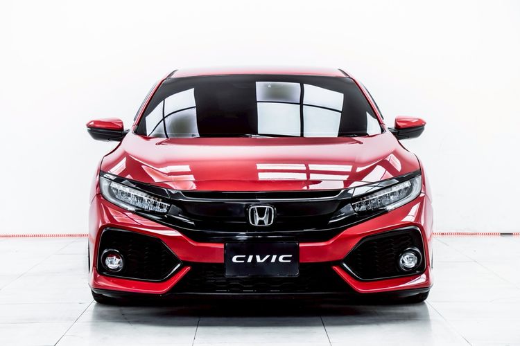 Honda Civic 2018 1.5 Turbo Sedan เบนซิน ไม่ติดแก๊ส เกียร์อัตโนมัติ แดง รูปที่ 4