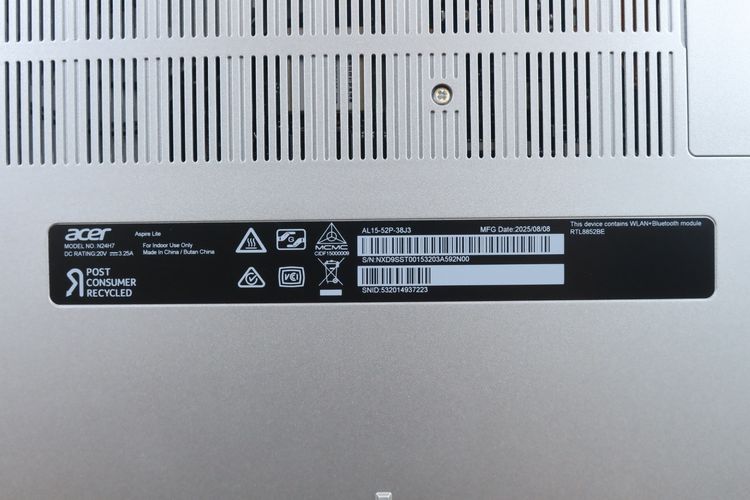 Acer Aspire Lite 15 Core i3-1315U RAM8.512GB รูปที่ 14