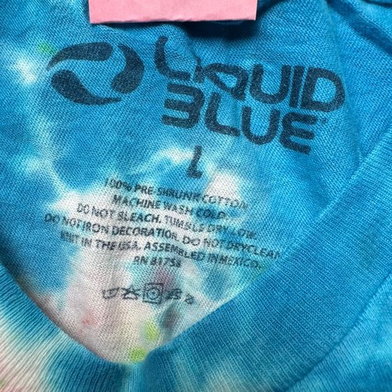 เสื้อยืด Jimi Hendrix by Liquid Blue Size L  รูปที่ 6