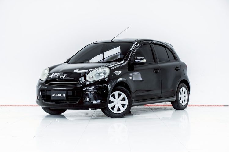 รถ Nissan March 1.2 EL สี ดำ