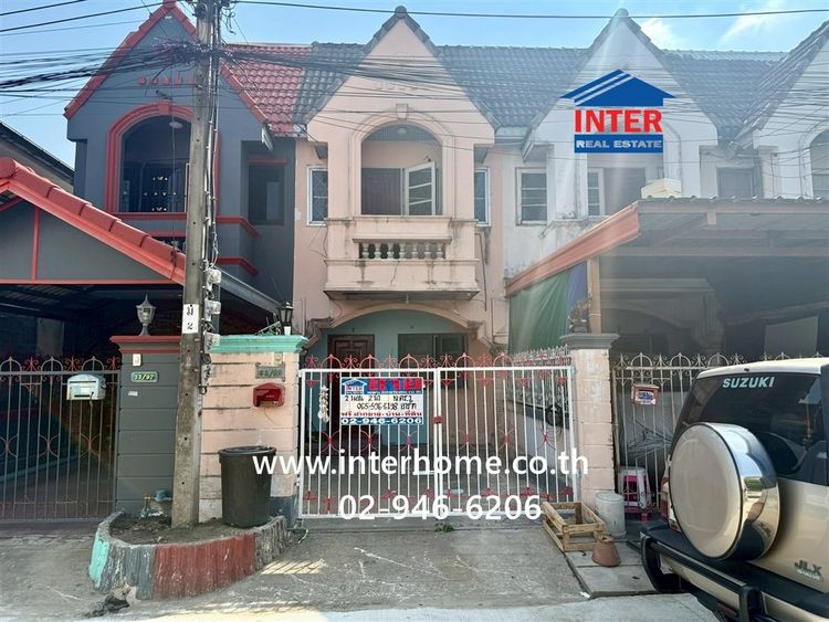 ทาวน์เฮ้าส์ 2 ชั้น 18 ตร.ว. หมู่บ้านนันทิศา (คู้บอน 30) ซอยคู้บอน30 ถนนคู้บอน เขตมีนบุรี กรุงเทพมหานคร