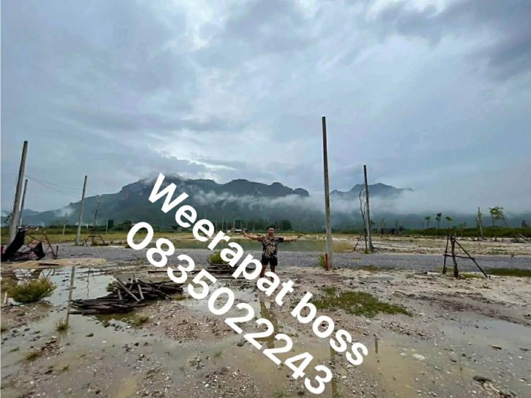 ที่ดินสามร้อยยอด อยู่ห่างจากทะเล 5 นาที อยู่ระหว่างตลาดโรงเล และทำและถ้ำพยา นคร ที่ดินอยู่ติดถนนใหญ่ เซเว่นส่งถึง มีเพื่อนบ้านอยู่ข้างที่ดิน รูปที่ 3